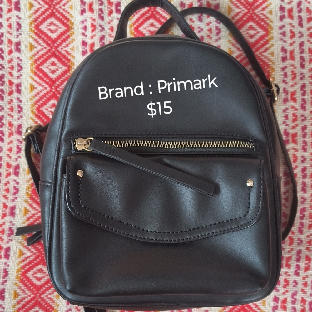 Black handbag/backpack